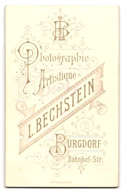 Fotografie & Manifesti: Fotografie L. Bechstein, Burgdorf, Bahnh – Usato da Berlin venduto da bartko-reher 1