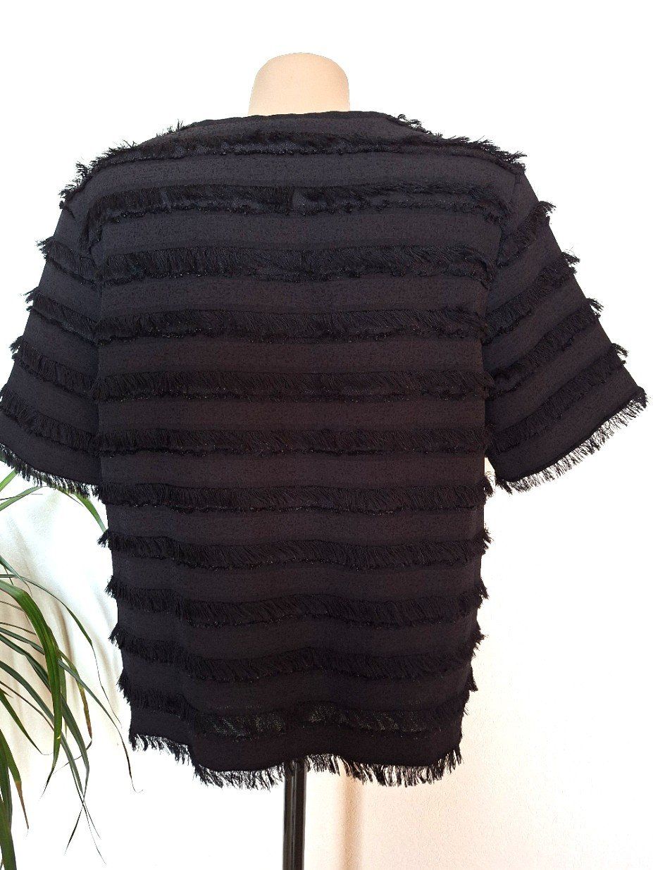 H&M Tops: Haut noir à manche courte - Taille S – Gebraucht aus boudry von Let_20 2
