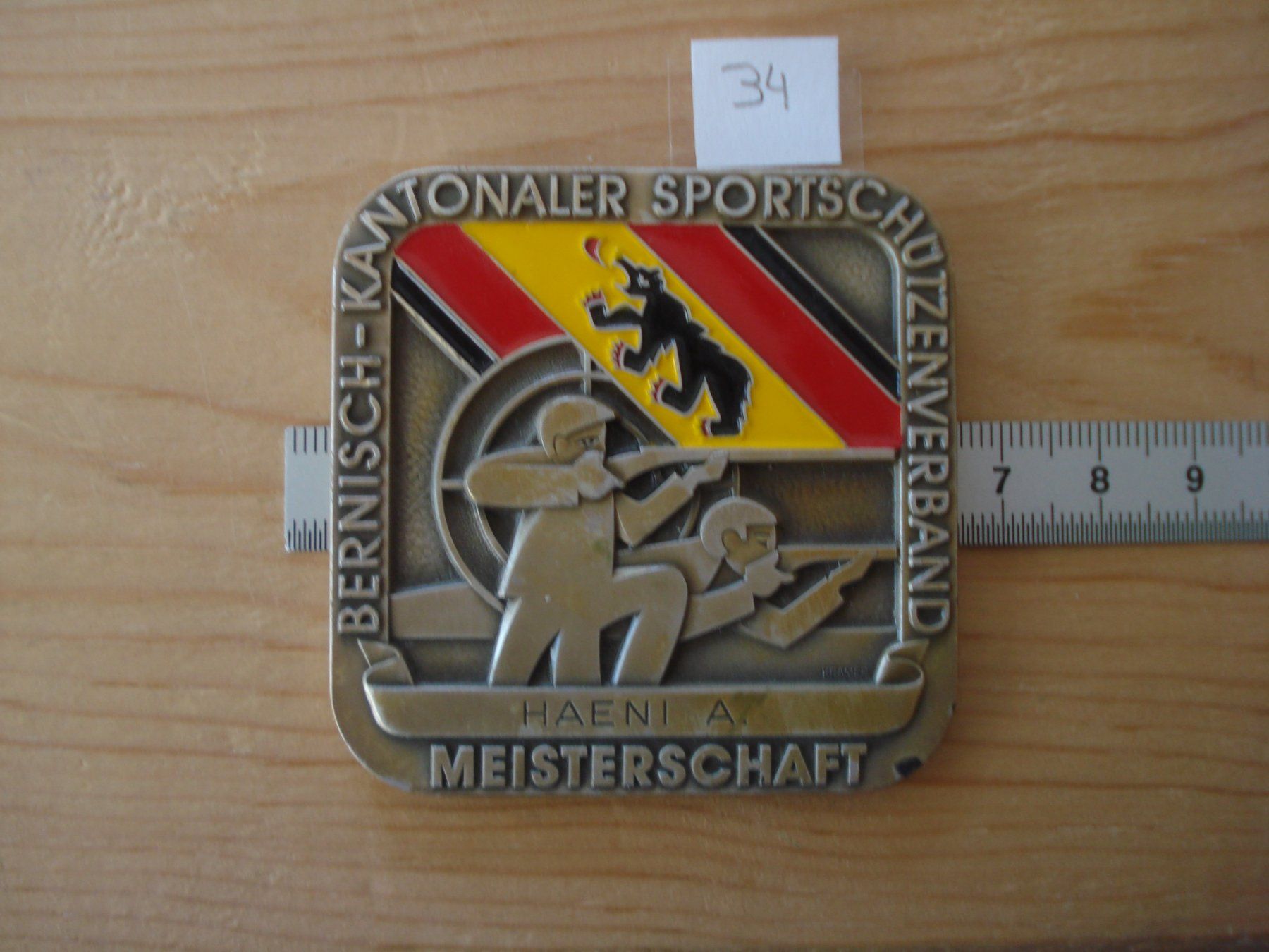 Medaillen: (RO) Bern Meisterschaft – Gebraucht aus Erlach von Net-Coins