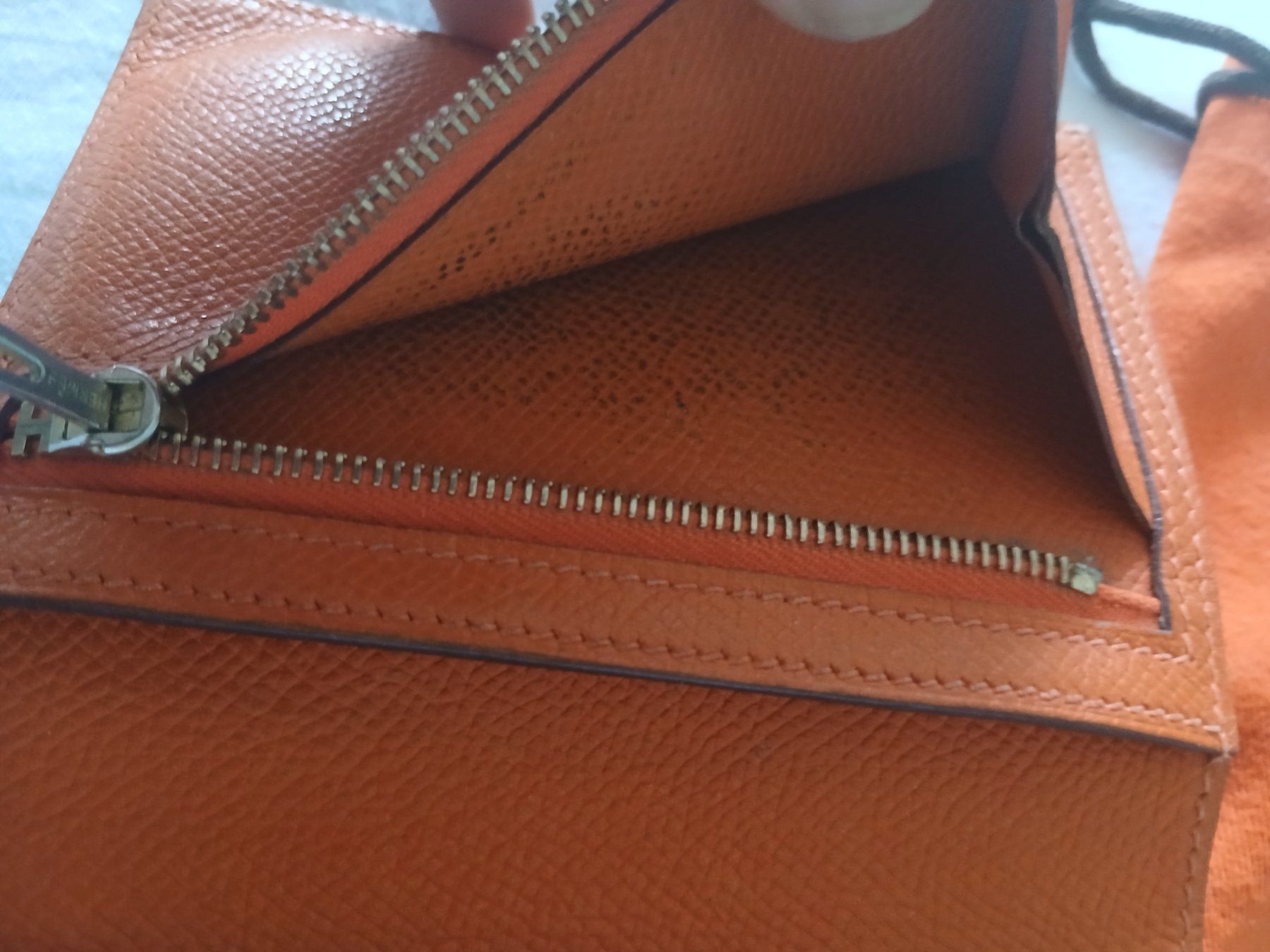 Hermès Portamonete: Hermes portemonnaie Bearn – Usato da Genève venduto da GenevaLuxury 7