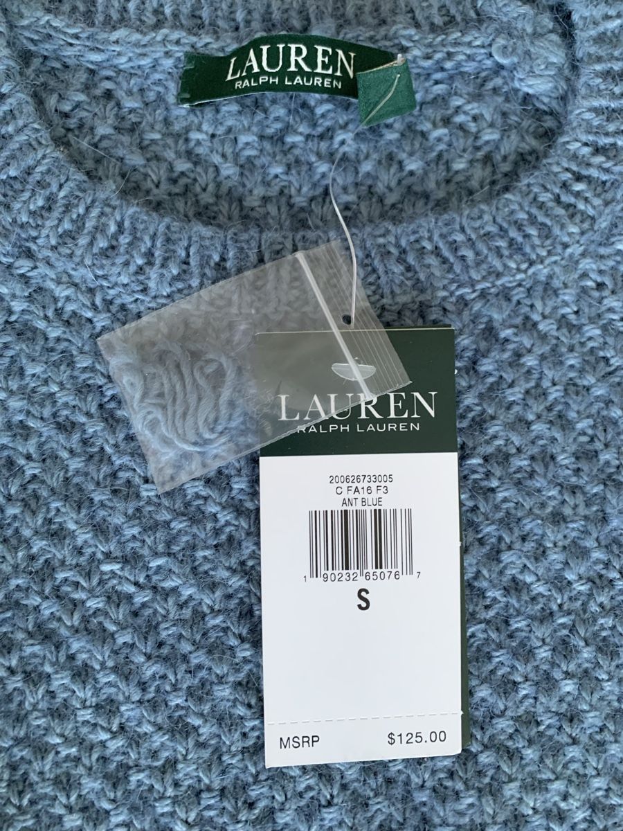 Ralph Lauren Maglioni & Felpe: Pull Ralph Lauren laine neuf, taille S – Nuovo e nell'imballaggio originale da Genève venduto da Margo_82 1