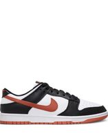 Sneaker Nike Dunk Low weiss schwarz rot neuwertig