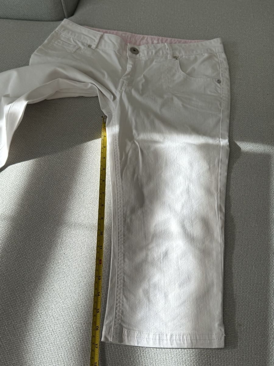 Jeans: Kurze weisse Jeans, XS – Usato da Granges VS venduto da rvn 5