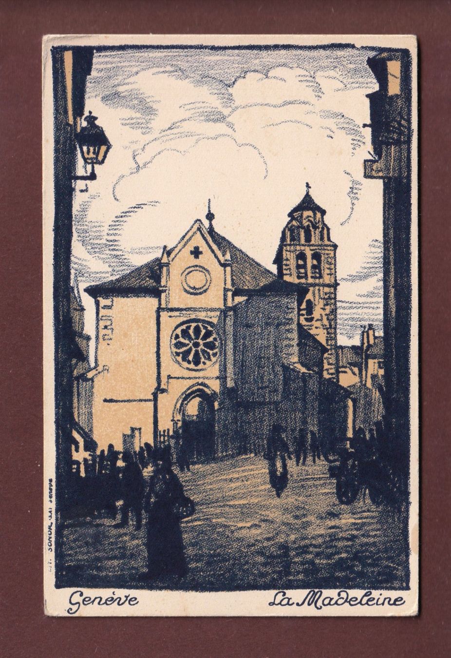 Cartes postales: GENEVE - La Madeleine – D'occasion à Pully par nicecards