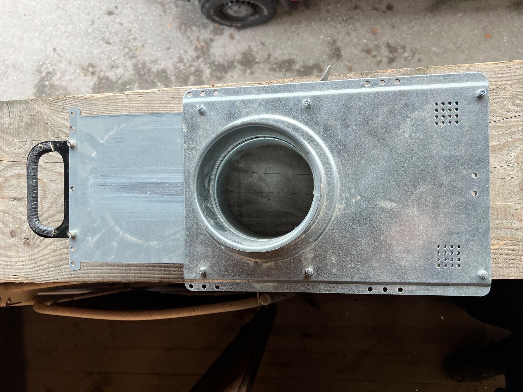 Altro per industria metallurgica: Nederman Blastgate Absperrschieber Absauganlage 125mm – Usato da Tafers venduto da JP911 3