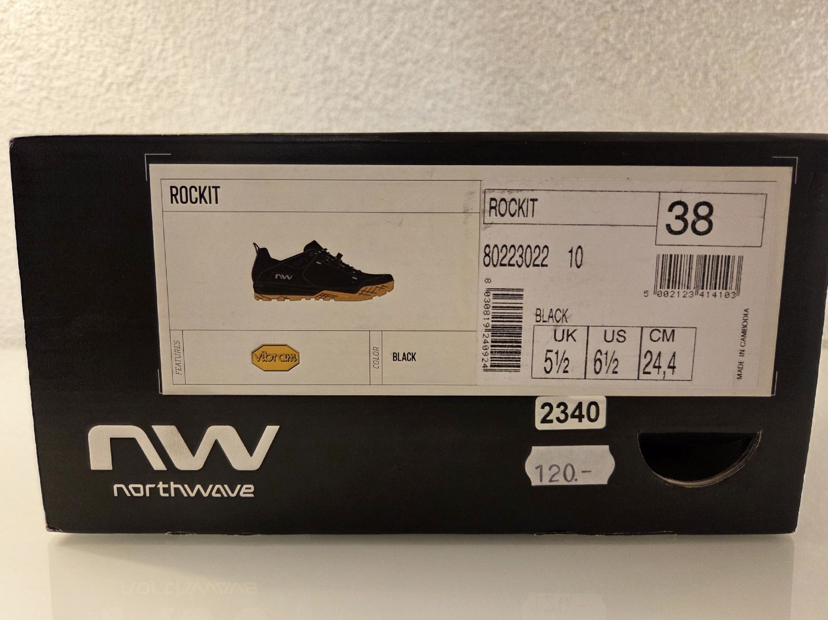 Northwave Herrenschuhe: Northwave Rockit MTB Veloschuhe Herren Gr. 38 – Neu und originalverpackt aus Braunau von Brand-Store 3