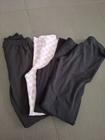 4er Set Leggings, Grösse 146