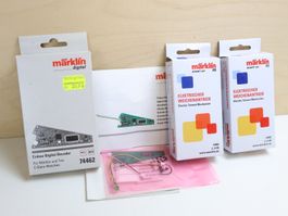 Märklin Weichendecoder 74462 + El. Antriebe C-Gleis H0 - Neu