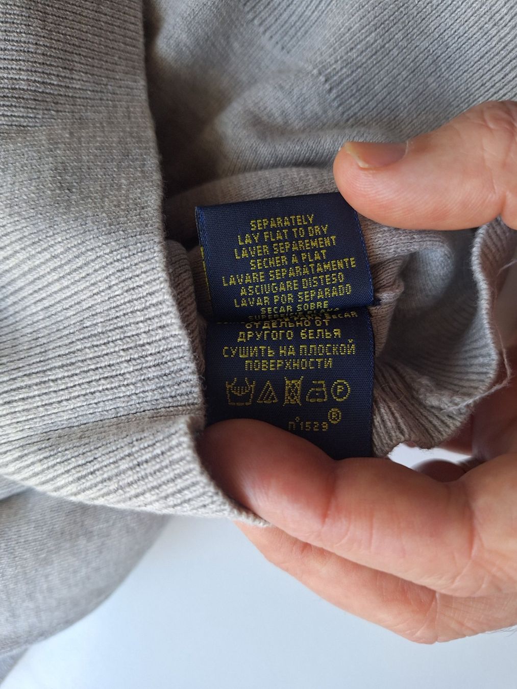 Ralph Lauren Maglioni & Felpe: Polo Ralph Lauren Pullover Pulli Gr. XS, Hellgrau, Neuwertig – Nuovo (secondo la descrizione) da Münchenbuchsee venduto da Salezm 5