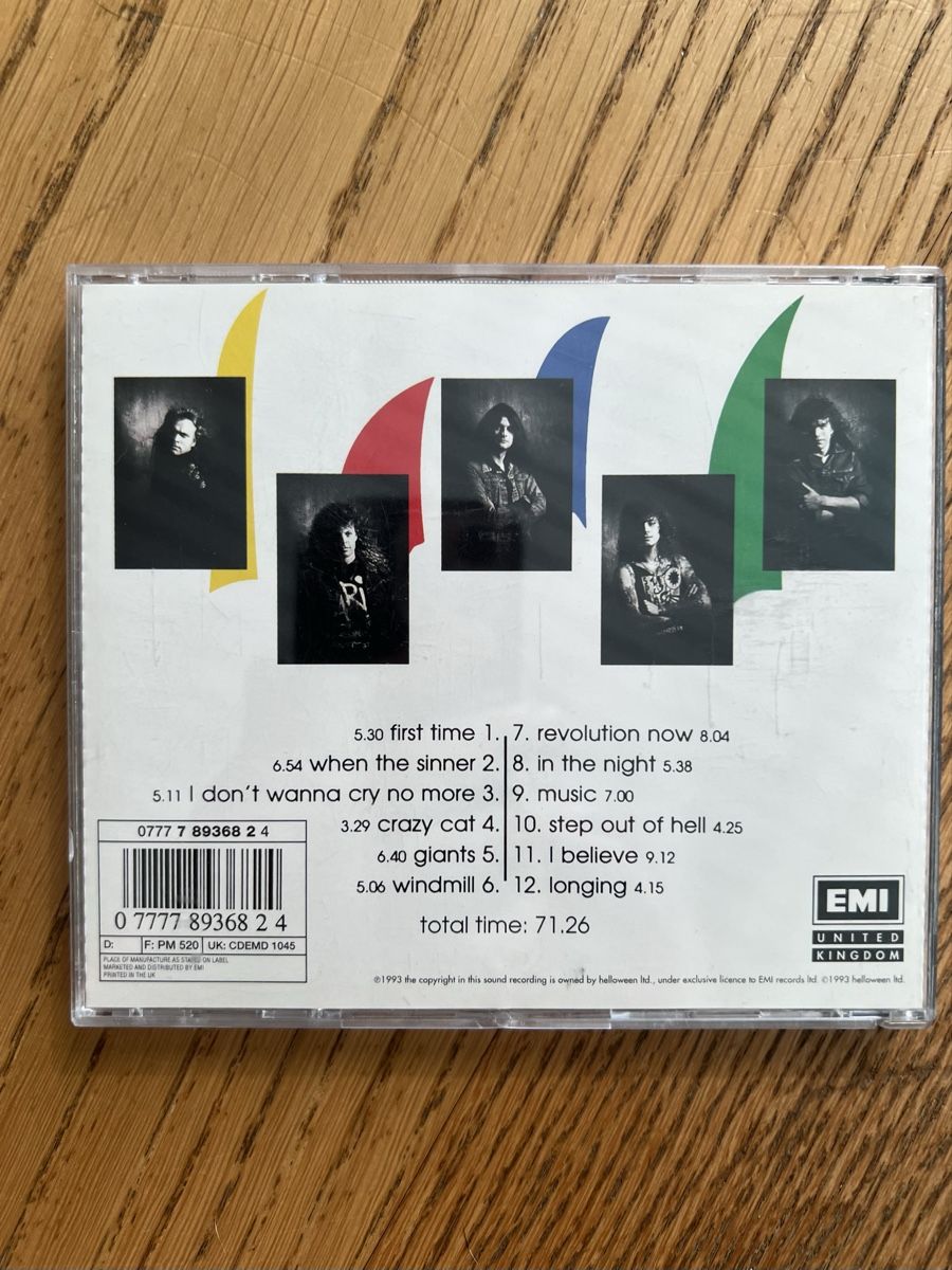 CD: Helloween: Chameleon CD (1993) – Usato da Hünenberg venduto da Paddels 1