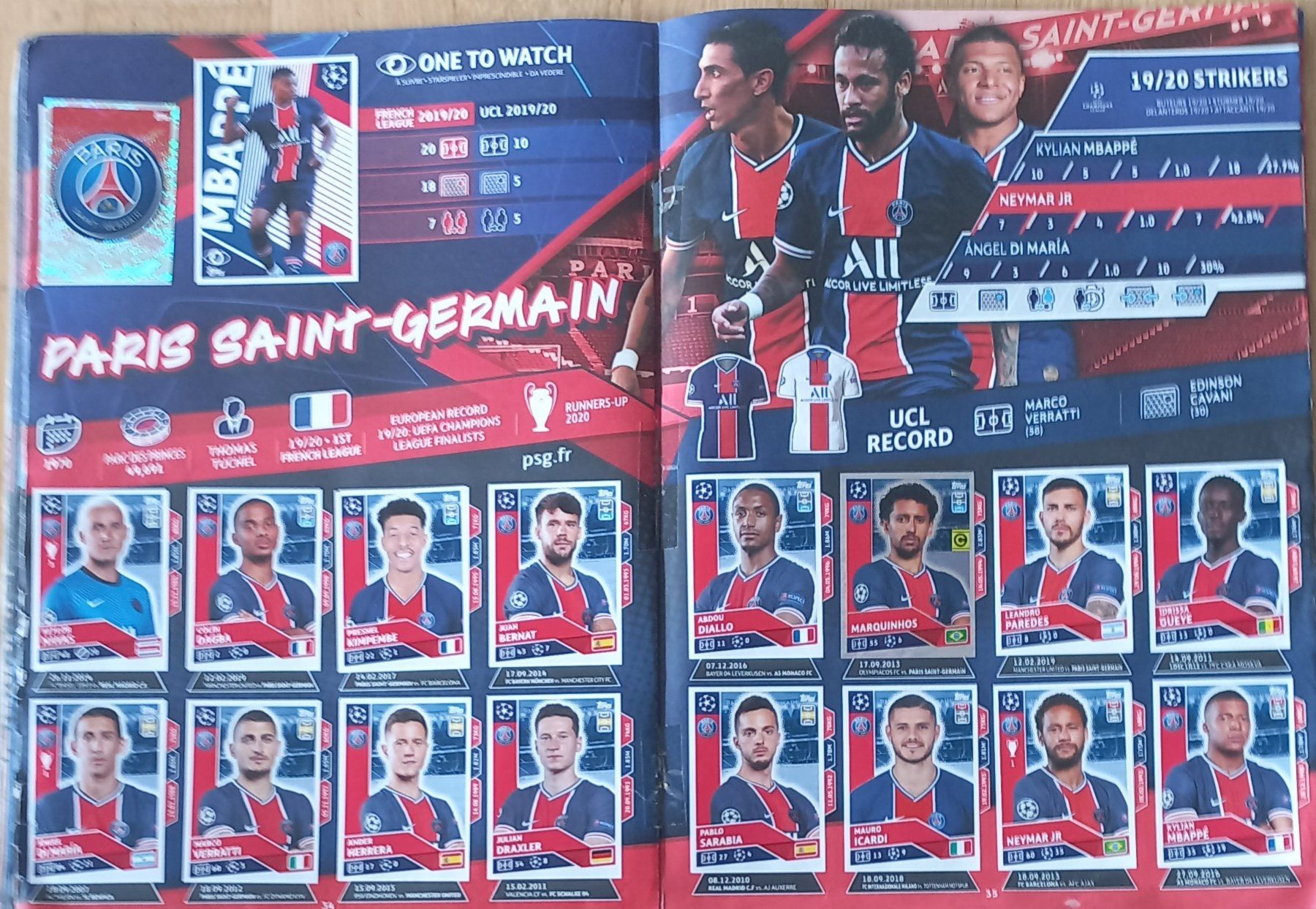 Topps Album: UEFA CHAMPIONS LEAGUE 2020 / 21 – Difettoso da Thayngen venduto da andielsener 1