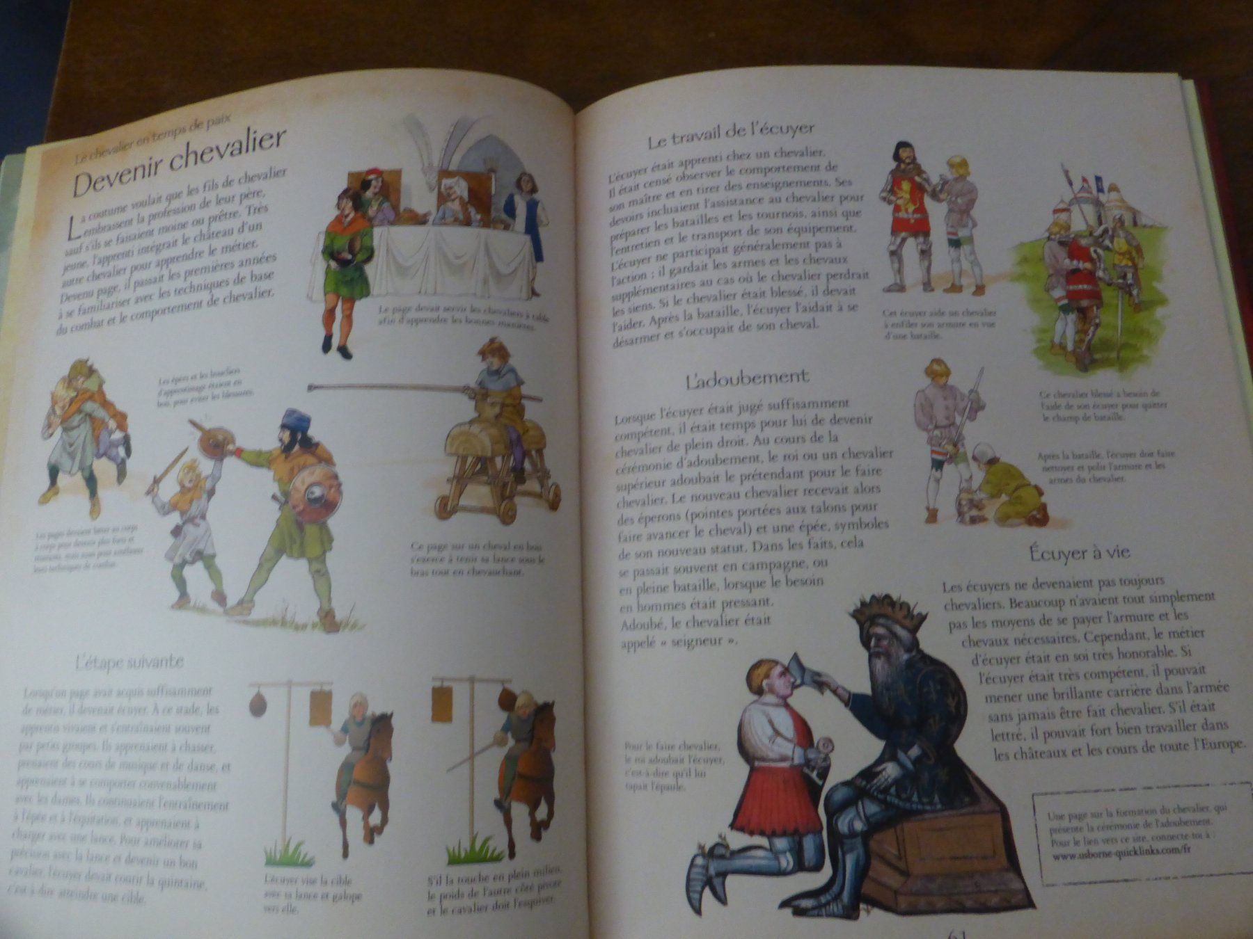 Libri: Le monde des chevaliers éditions Usborne – Usato da Porrentruy venduto da Kim017 4