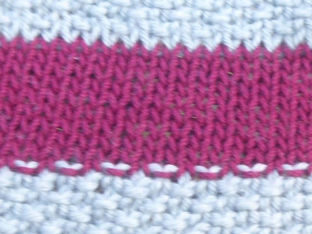 Teli da bagno: Handtuch handgestrickt, Baumwolle – Usato da Hinwil venduto da Glasperlen 5