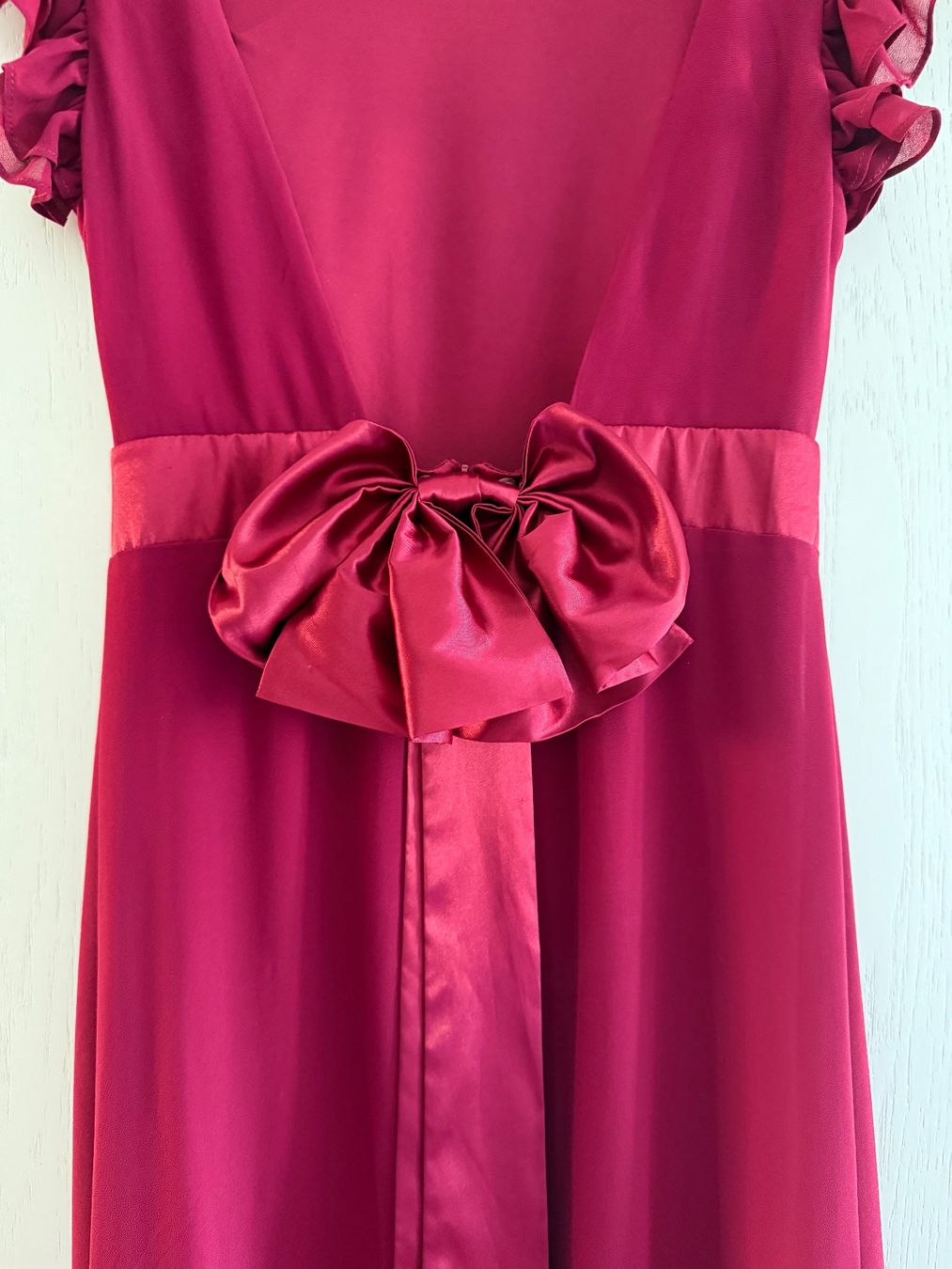 Vestiti: Rotes Abendkleid mit Rückenausschnitt – Usato da Wollerau venduto da cho_7k6w 4