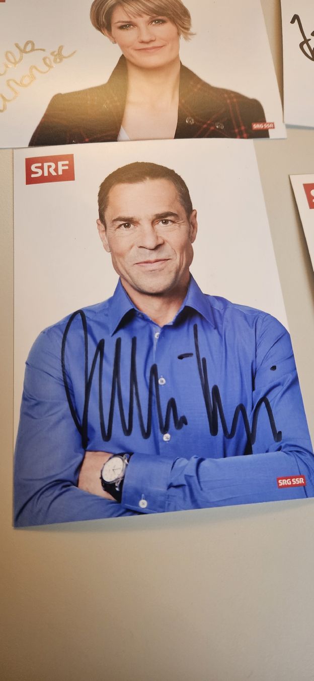 Autographes: SRF Autogrammkarten x4 – D'occasion à Belp par Ginus85 1