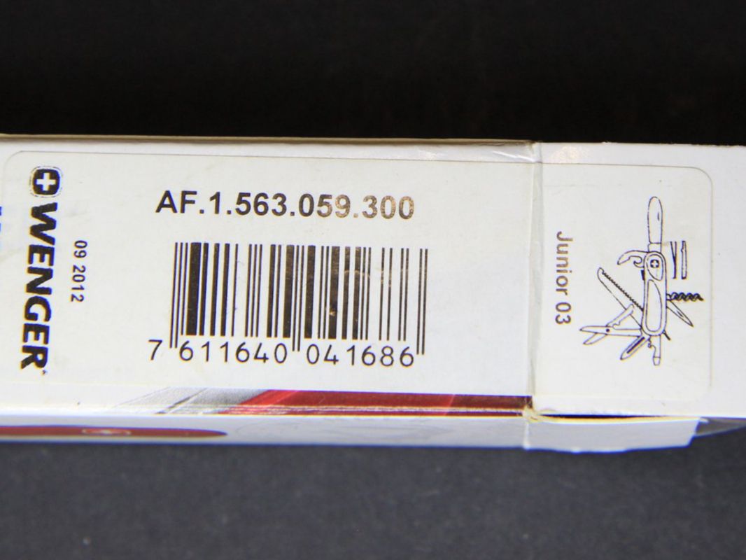 Wenger Coltelli tascabile: Wenger Taschenmesser Junior 03 – Nuovo (secondo la descrizione) da Hölstein venduto da Kraftpaket 7