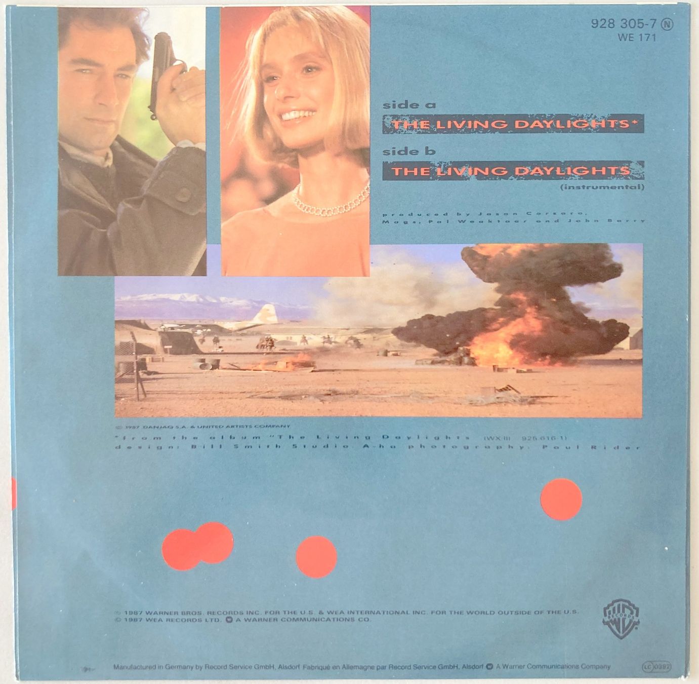 Vinyles: A-HA - THE LIVING DAYLIGHTS – D'occasion à Bottens par hotter-than-hell 1