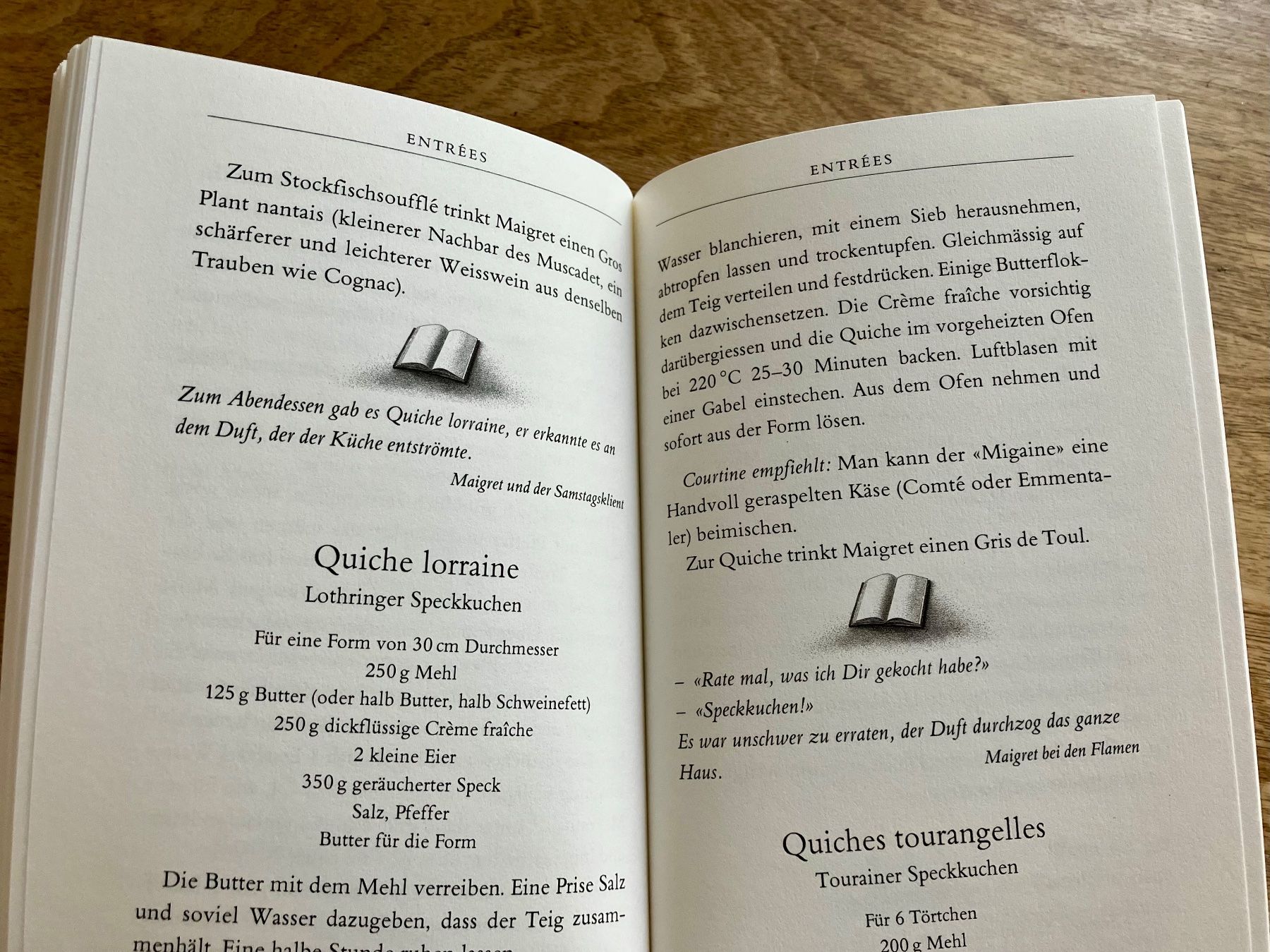 Libri: Simenon und Maigret bitten zu Tisch – Nuovo (secondo la descrizione) da Buchs AG venduto da Allerleis 6