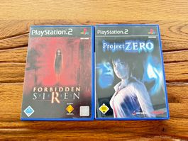 PS2: Forbidden Siren + Project Zero