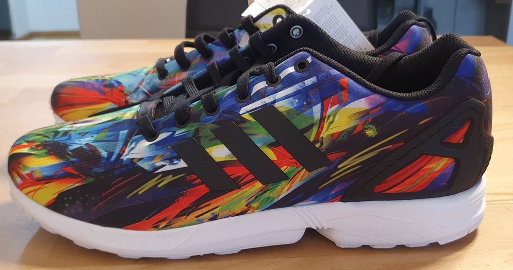 Adidas zx flux weiß bunt online