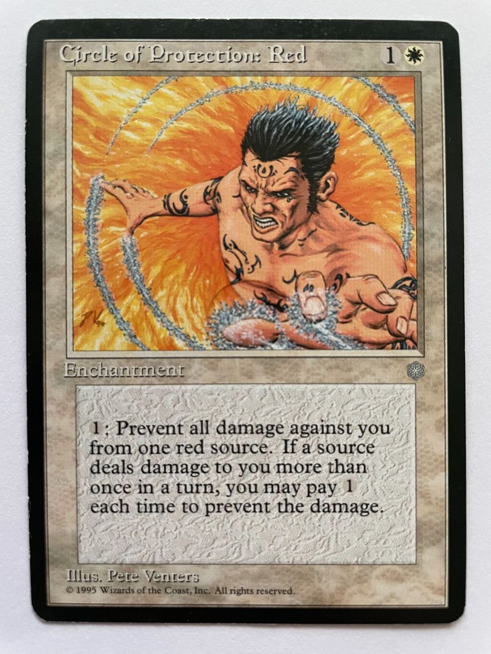 Cartoline: MTG - Circle of Protection: Red – Usato da Zürich venduto da T_H_O_M_A_S