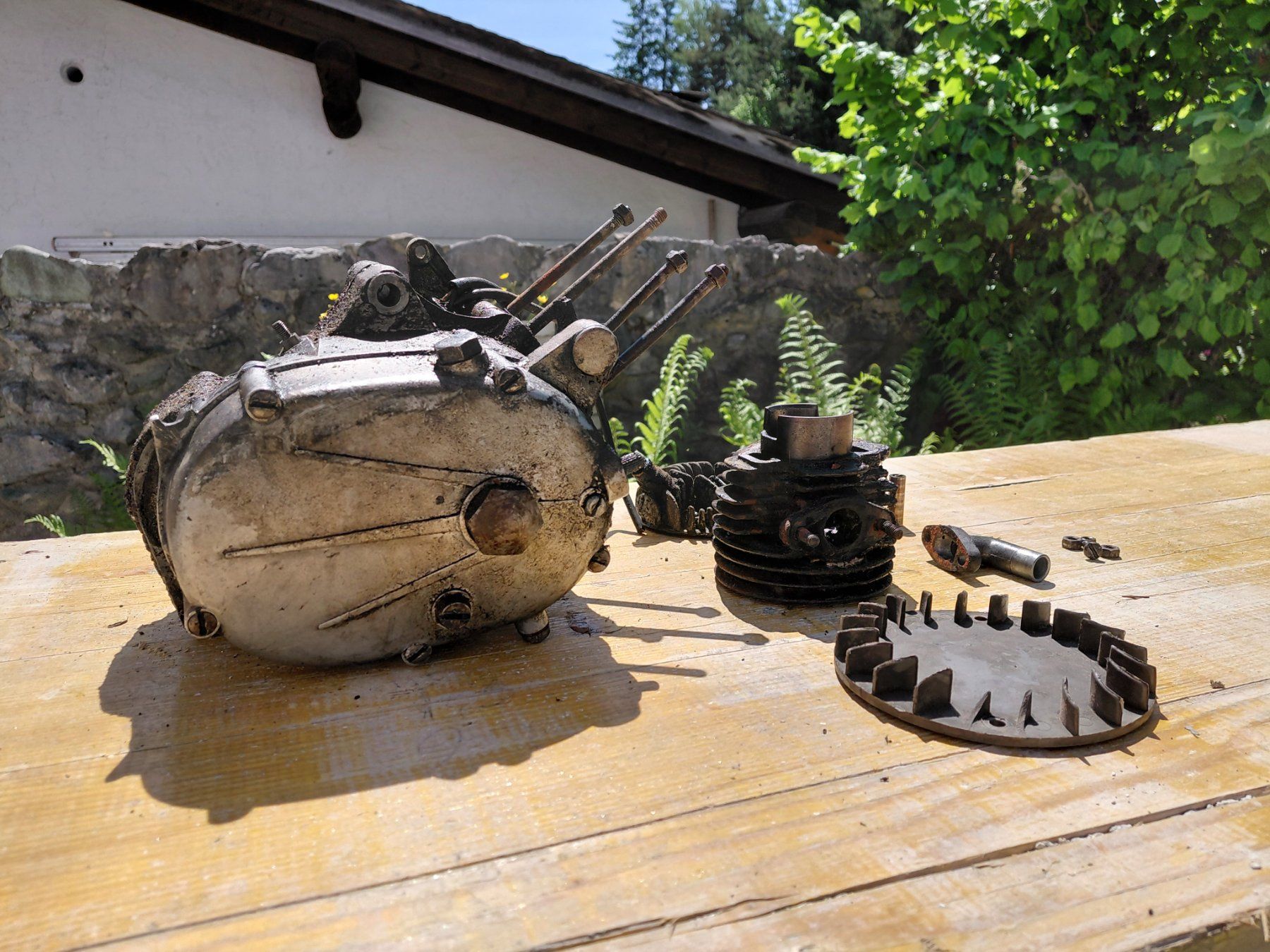 Puch Motoren: Motor Puch Velux X30 – Gebraucht aus Laax GR von Seebenalp 1