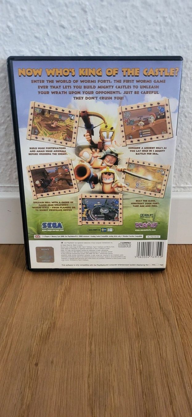 Sony Giochi: PS2 - Worms Forts Under Siege – Usato da Münsingen venduto da DigitaleSpielecke 1