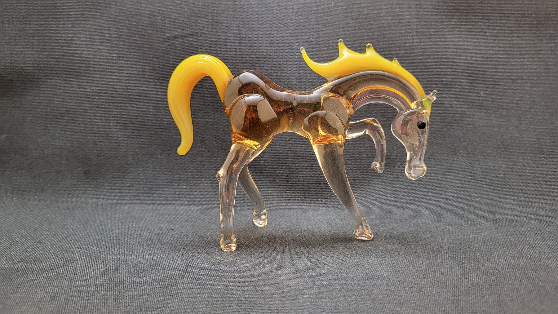 Figuren: Glaspferd mundgeblasen – Gebraucht aus Basel von spinne02 3