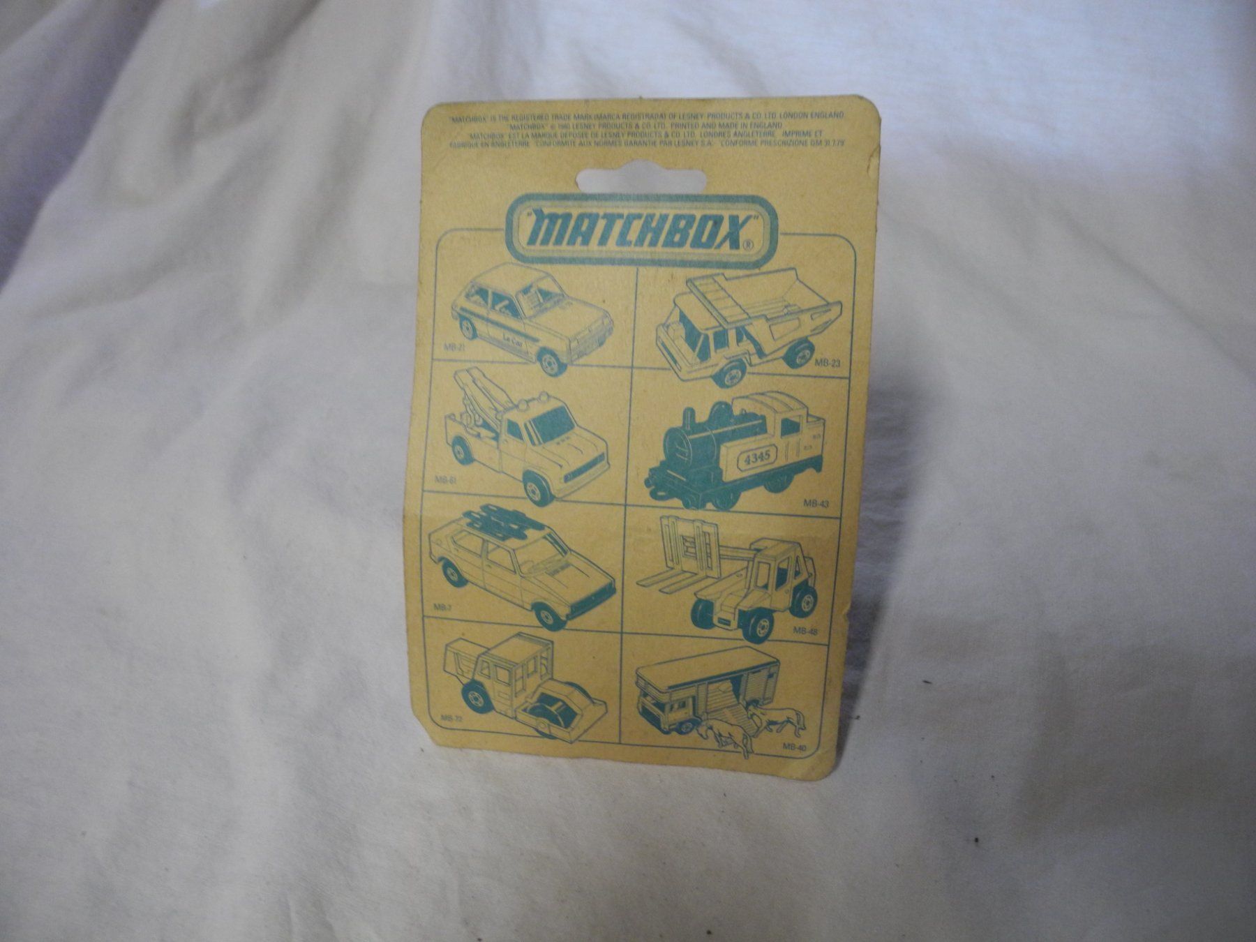 Matchbox Voitures modèles: MATCHBOX  NR. 48  UNIMOG  RESCUE  MIB – Neuf avec emballage d'origine à Gurtnellen par Murmeli99 2