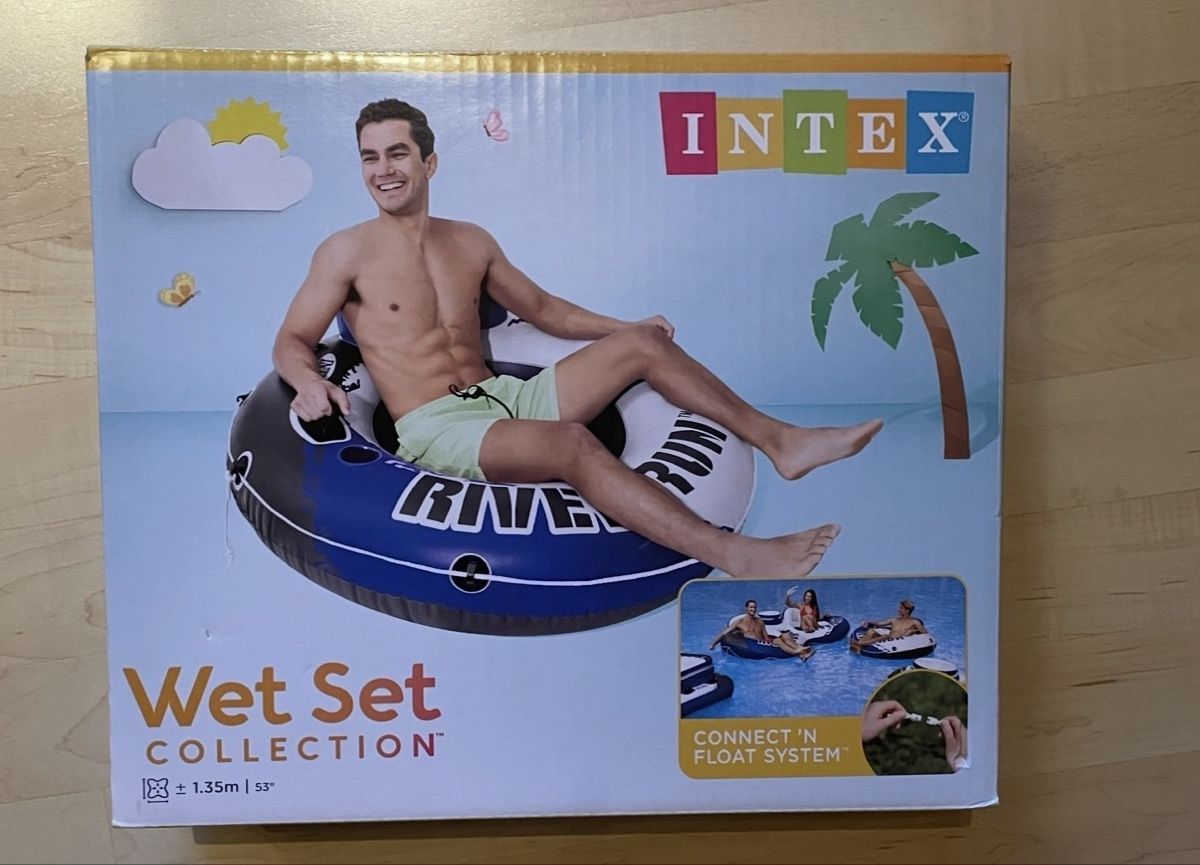 Bouées: INTEX River Run Connect 'n Float Schlauchboot blau neu – Neuf avec emballage d'origine à Ormalingen par Wolkenlos44