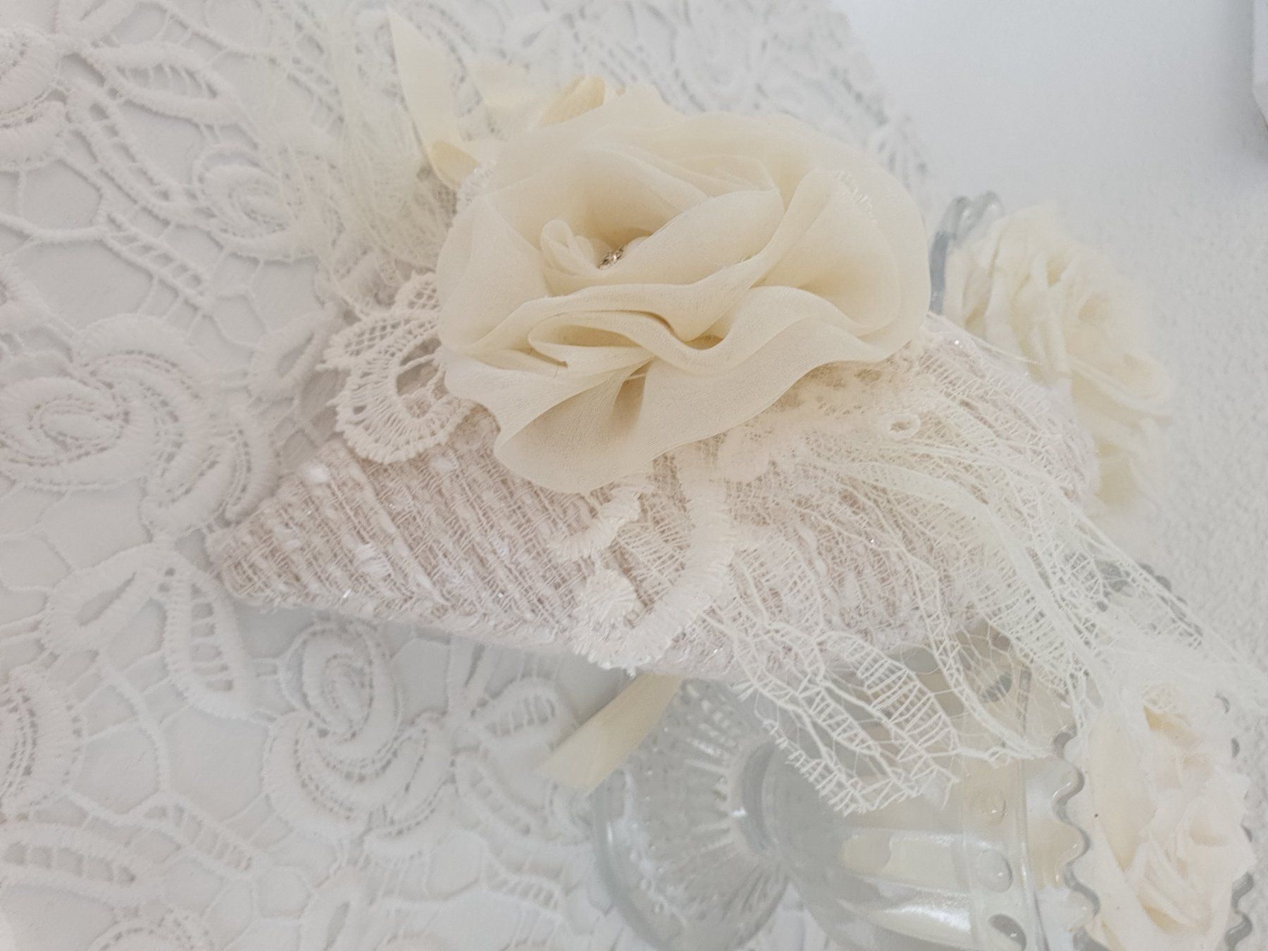 Tutte le decorazioni: Geschenk Herz Shabby Chic Vintage Spitze Muttertag Liebe – Nuovo e nell'imballaggio originale da Gossau ZH venduto da Goes05 3