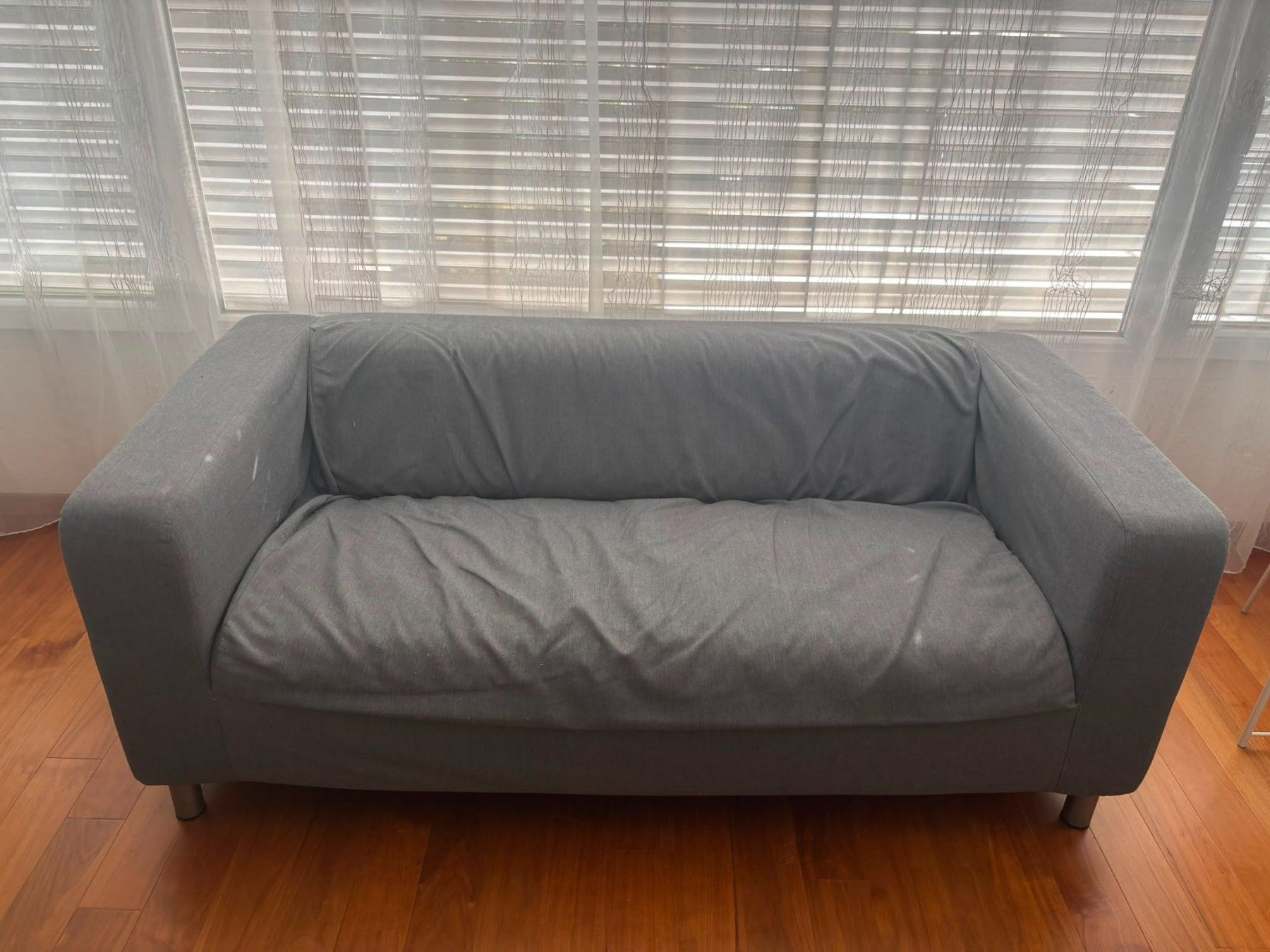 Ikea Sofas: , IKEA Klippan, 2er Sofa grau – Gebraucht aus Henau von flipflop123 1