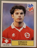 Panini WM 1994 USA Ciriaco Sforza Nr. 44 Schweiz TOP Zustand