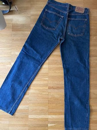 Jeans Levi's 501 bleu foncé taille W31 L 32 à vendre