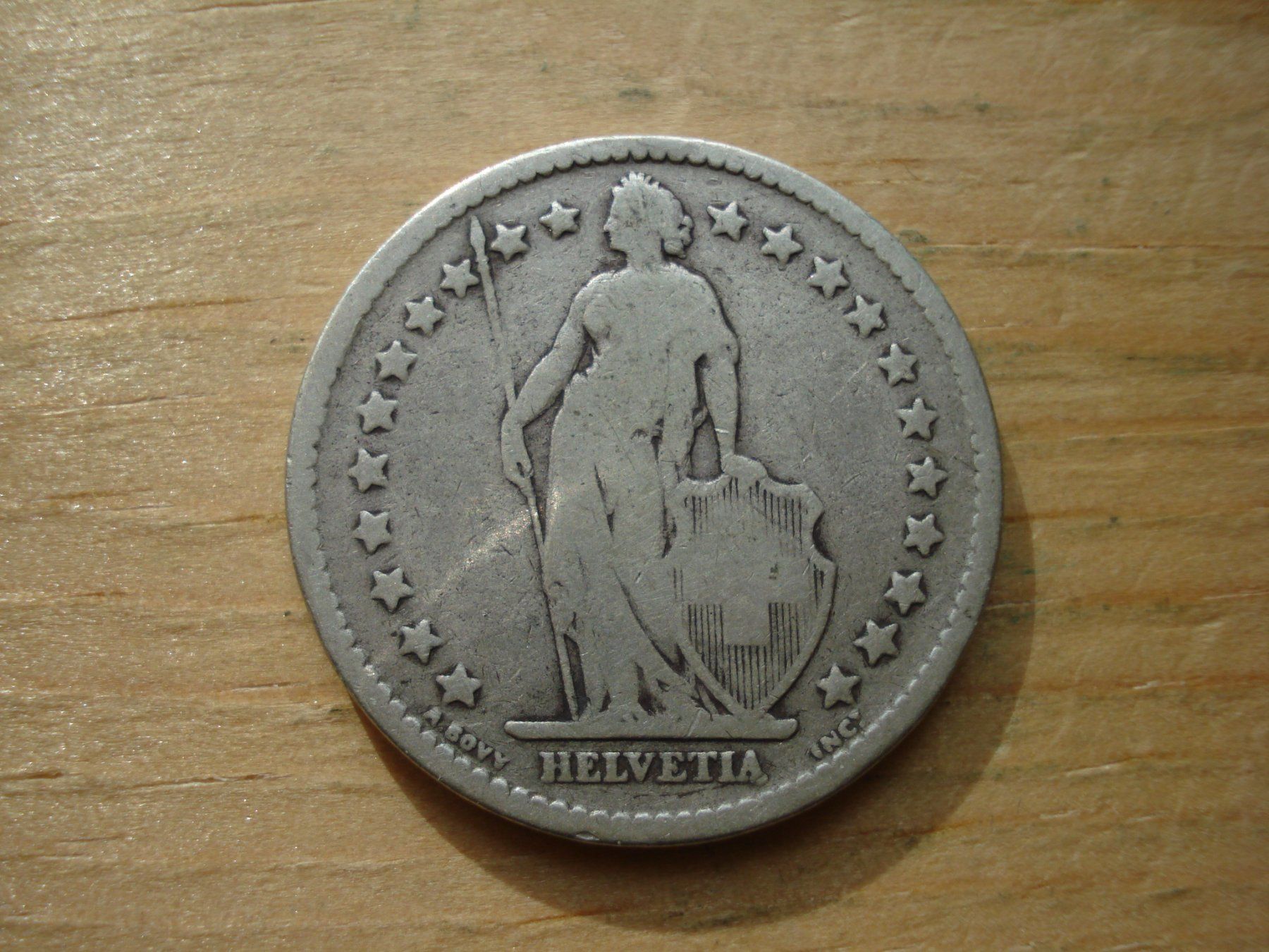 Tutti le monete: (Z3) 2 Franken 1874 – Usato da Erlach venduto da Net-Coins 1