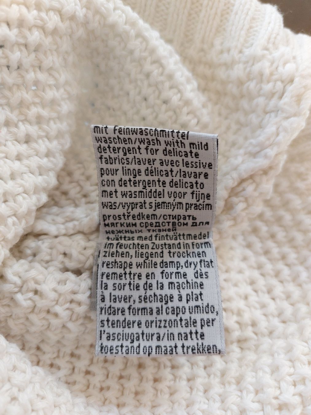 Pulls & Sweat-shirts: Strickpullover, wollweiss, Grösse 40 – D'occasion à Thun par tin_5pm6 4