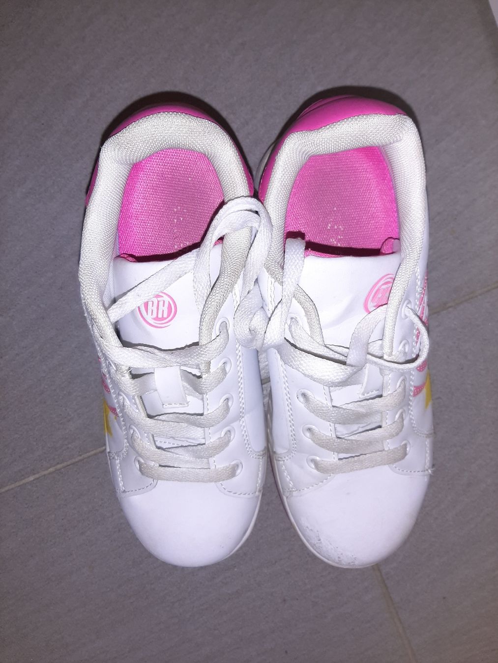Pattini in linea & Pattini a rotelle: Breezy Rollers Sneaker mit Rollen weiss pink Grösse 36 – Usato da Mettmenstetten venduto da Naedu11 1