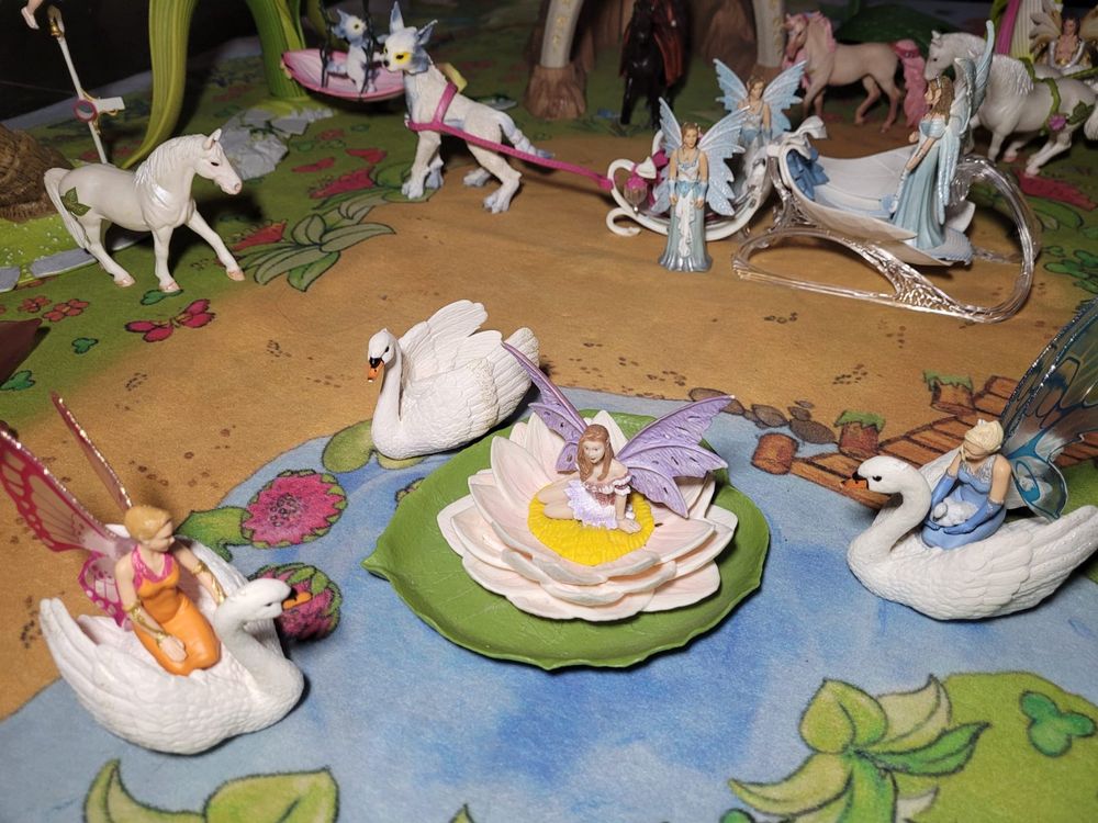 Schleich Feen Pferde Einhörner Landaschaft | Kaufen auf Ricardo