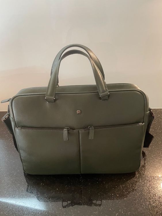 Sac à Main Vintage Navyboot En Cuir Italien - Gris Clair, Sac D'épaule Chic Pour Femme