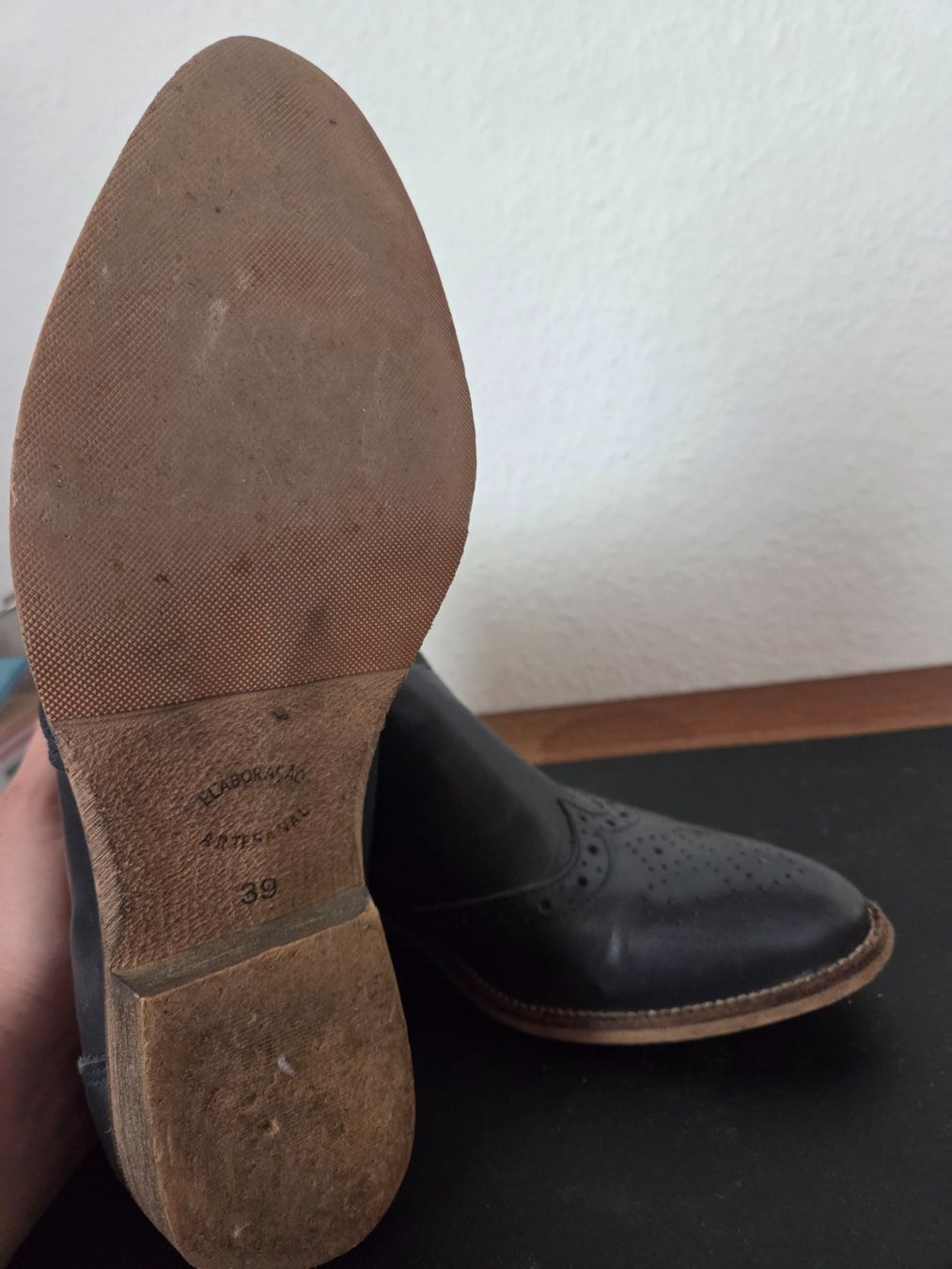 Scarpe da donna: Blaue Chelsea Boots – Usato da Zürich venduto da Stephs13 2