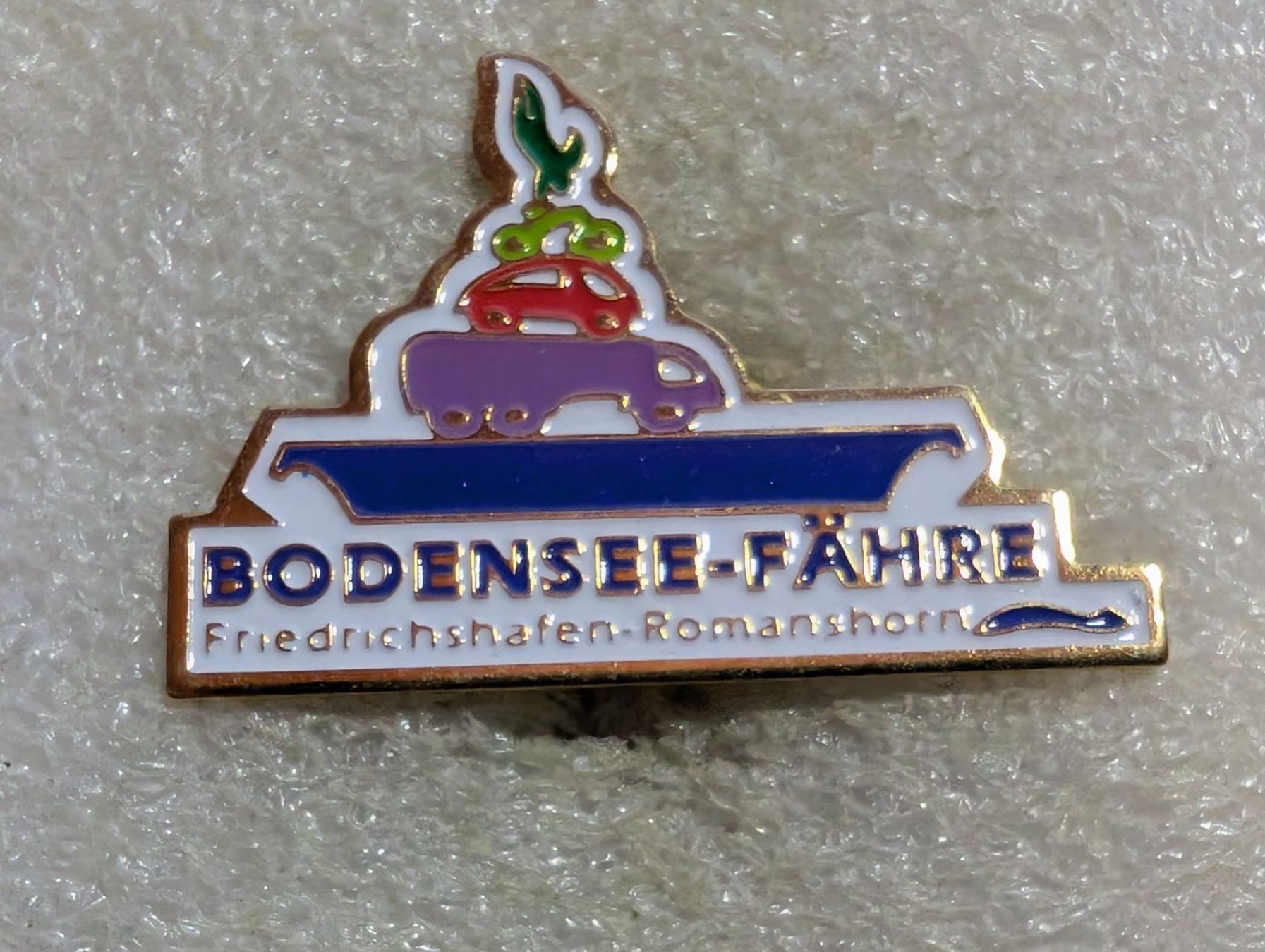 Placchette & Badge: Ansteckpin 217: Bodensee Fähre – Usato da Oppligen venduto da Pin-Fall-Shop