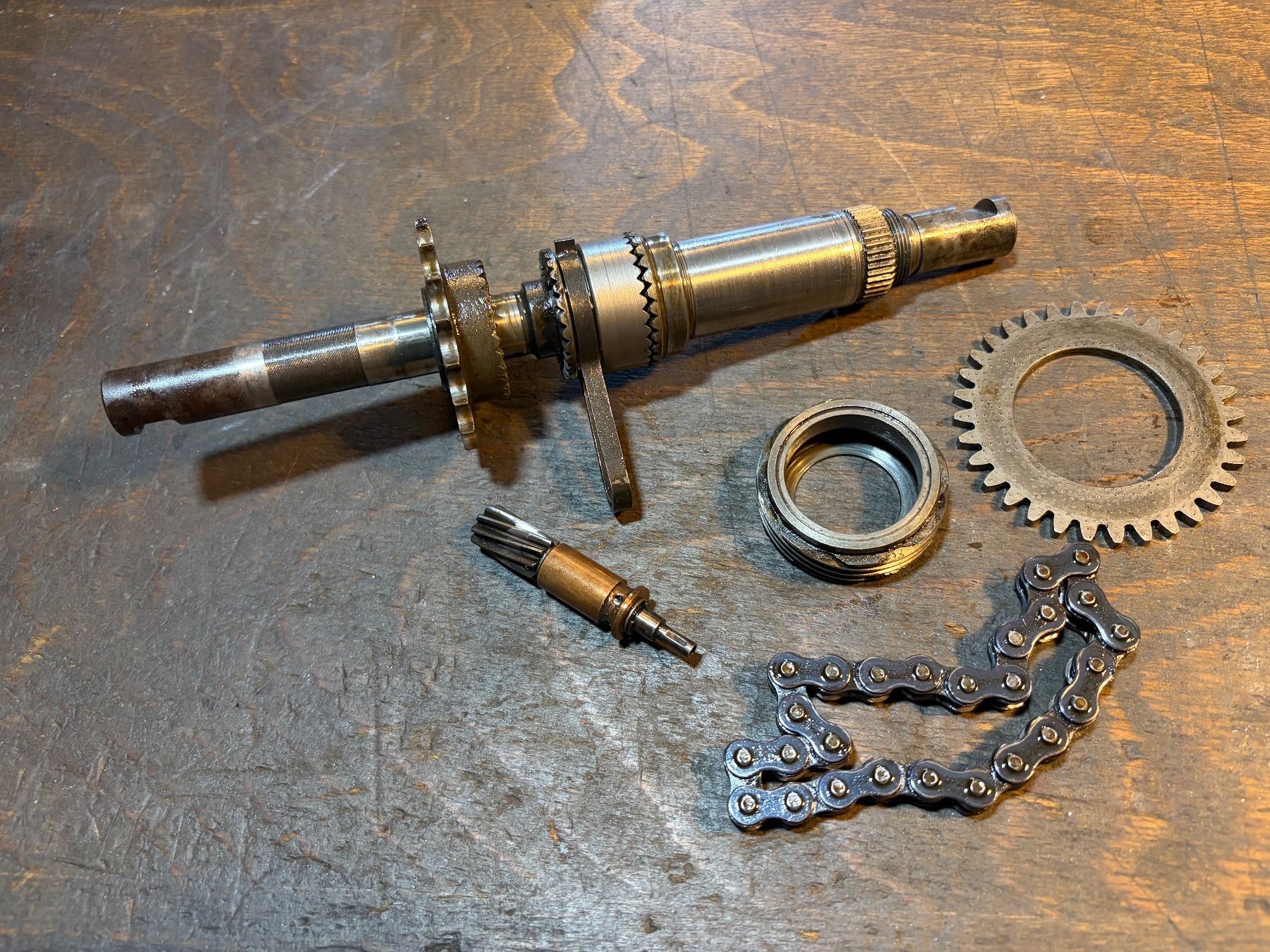 Sachs Parti ricambio per ciclomotori: Sachs 50/3 Pedalachse - Versand möglich – Difettoso da Hinwil venduto da Biketube 1