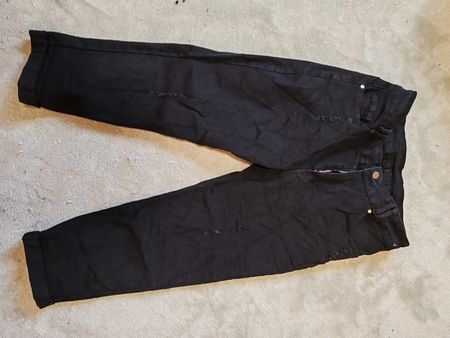 2x Damen Jeans schwarz Grösse L in gutem Zustand