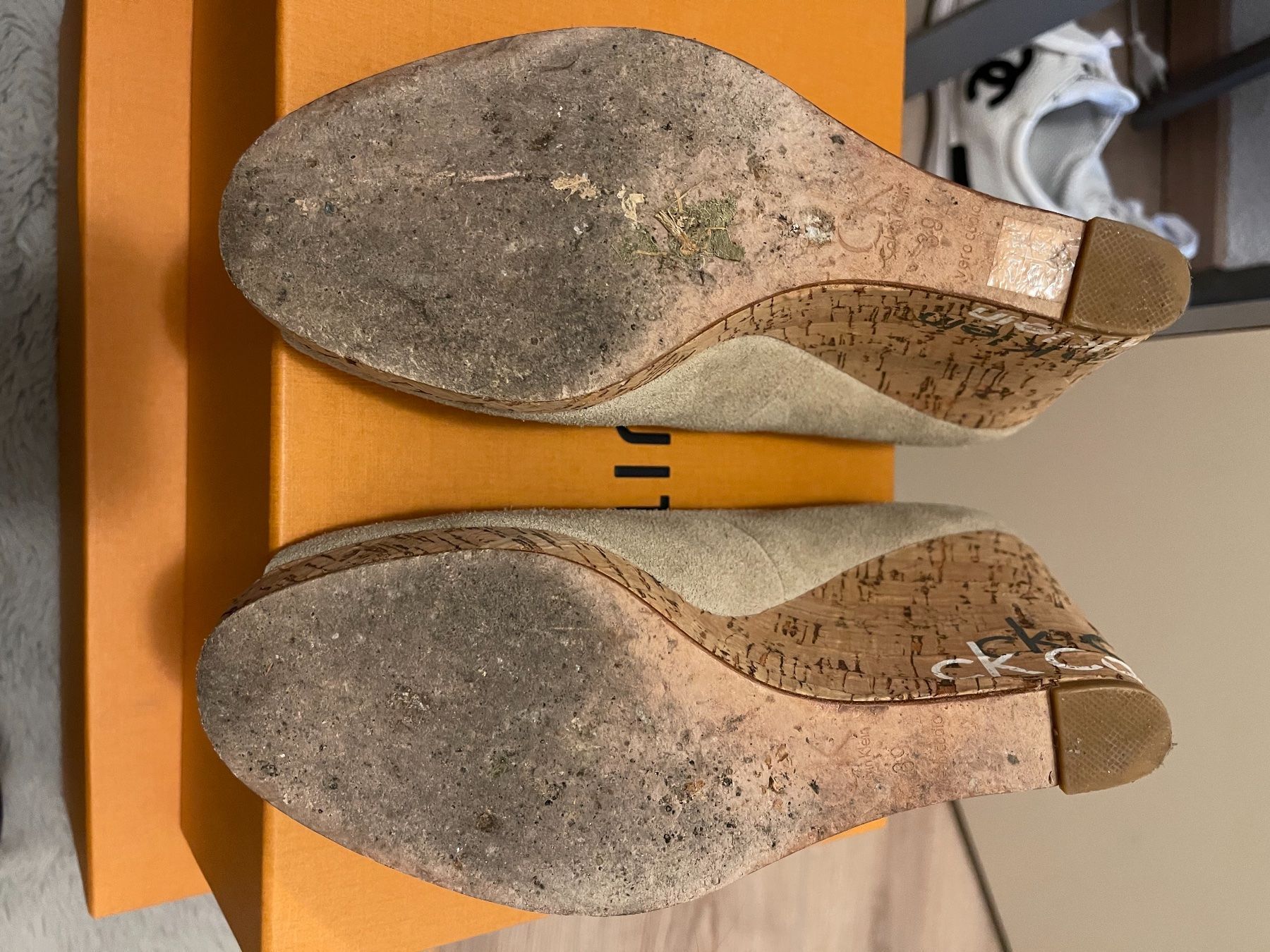 Calvin Klein Scarpe da donna: Calvin Klein Keilabsatz Sommerschuh – Usato da Winterthur venduto da Deal246 1