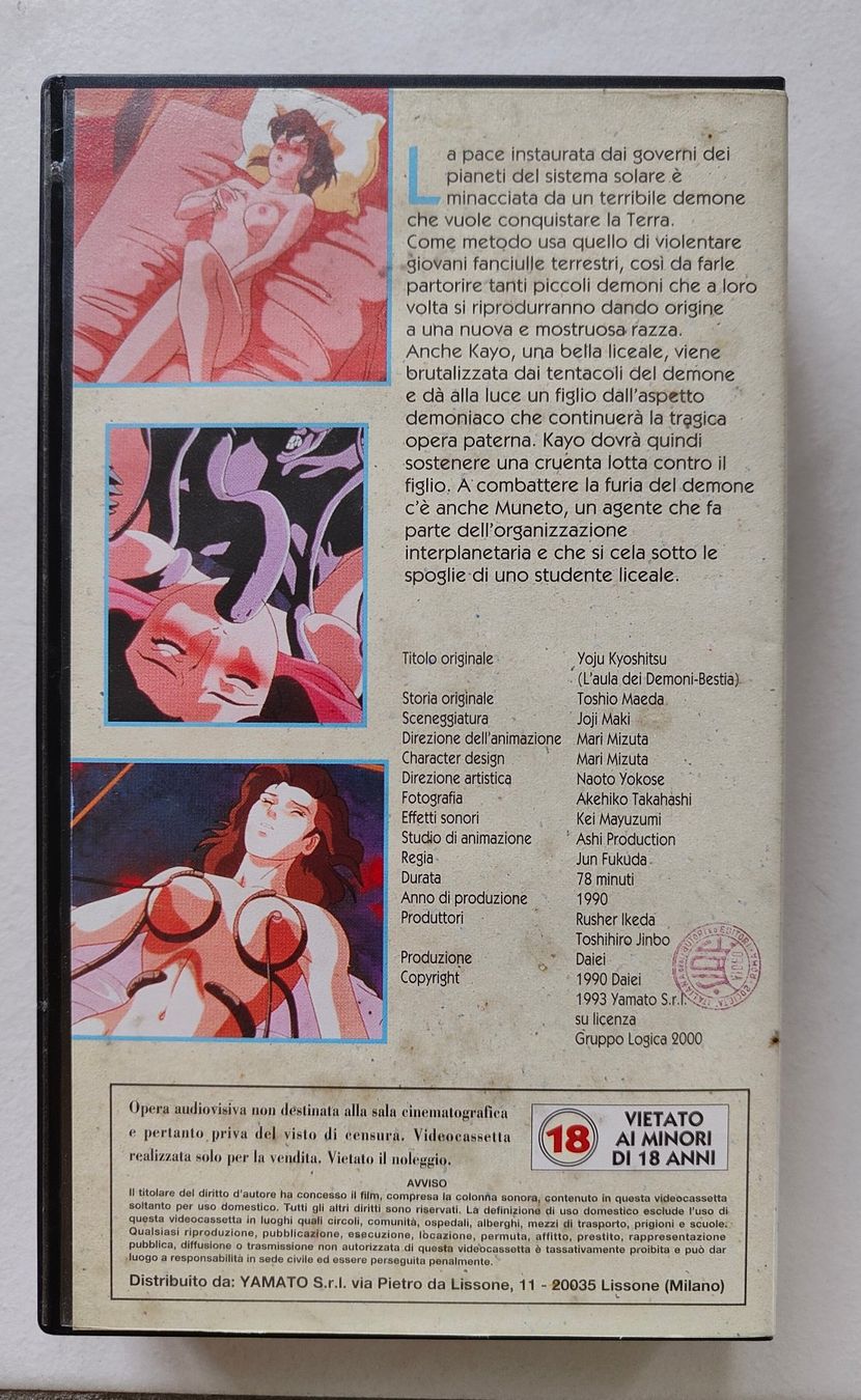 Alle VHS: VHS - High School Invasion Vol. 1 Doki Doki ITALIANO – Gebraucht aus Ueberstorf von Movieman83 1