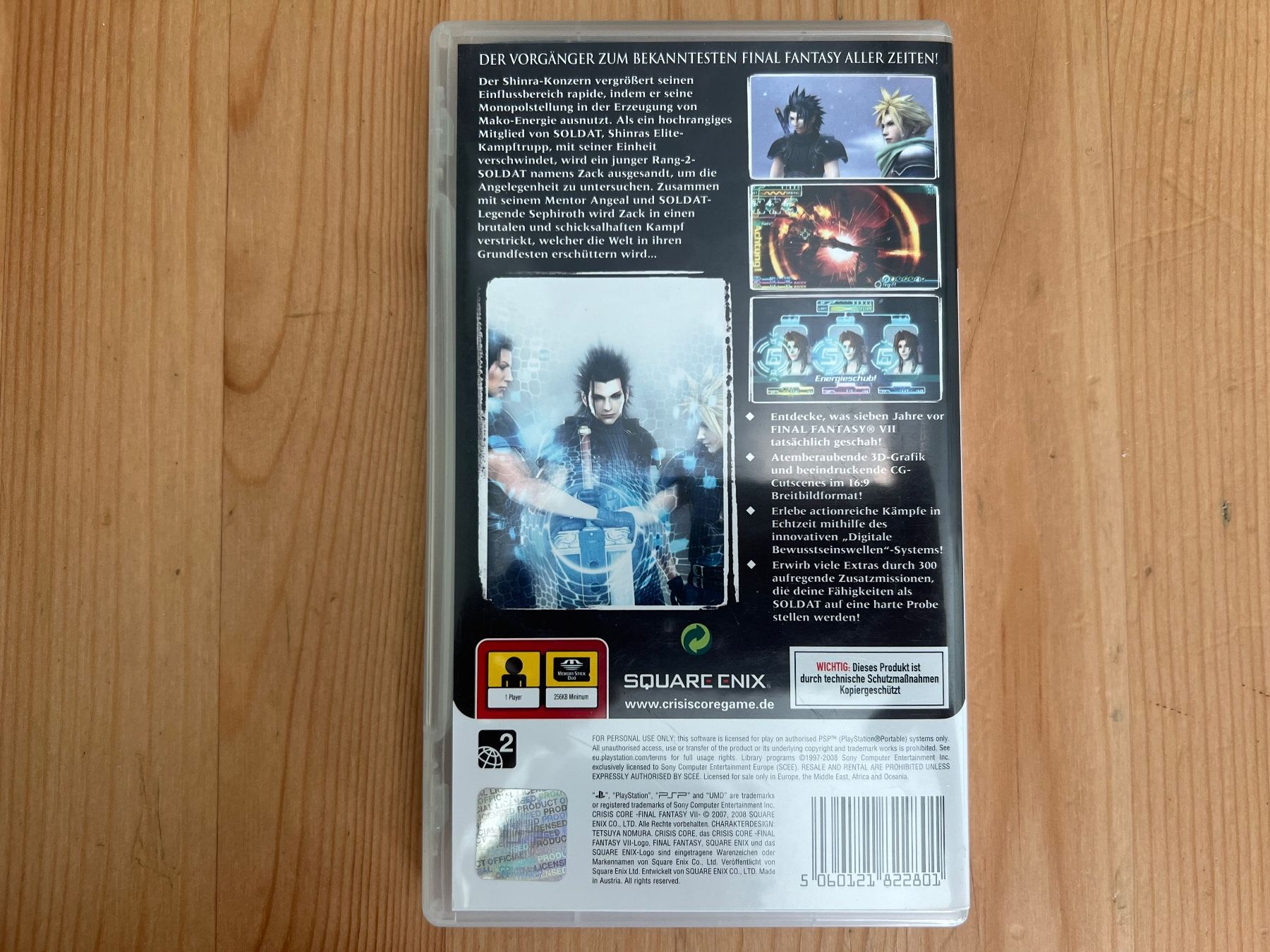 Sony Giochi: PSP Crisis Core Final Fantasy VII – Usato da st.gallen venduto da SoCre75 2