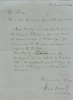 Max Dearly (1874-1943) Schauspieler - Autogramm