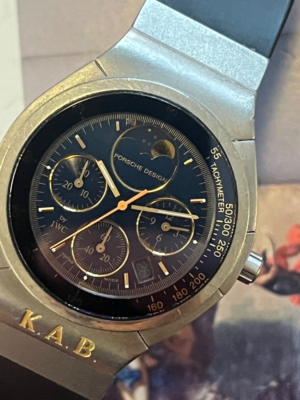 IWC Uhren: IWC Porsche Design Moonphase chronographe – Gebraucht aus GENEVE von hehakasapa 9