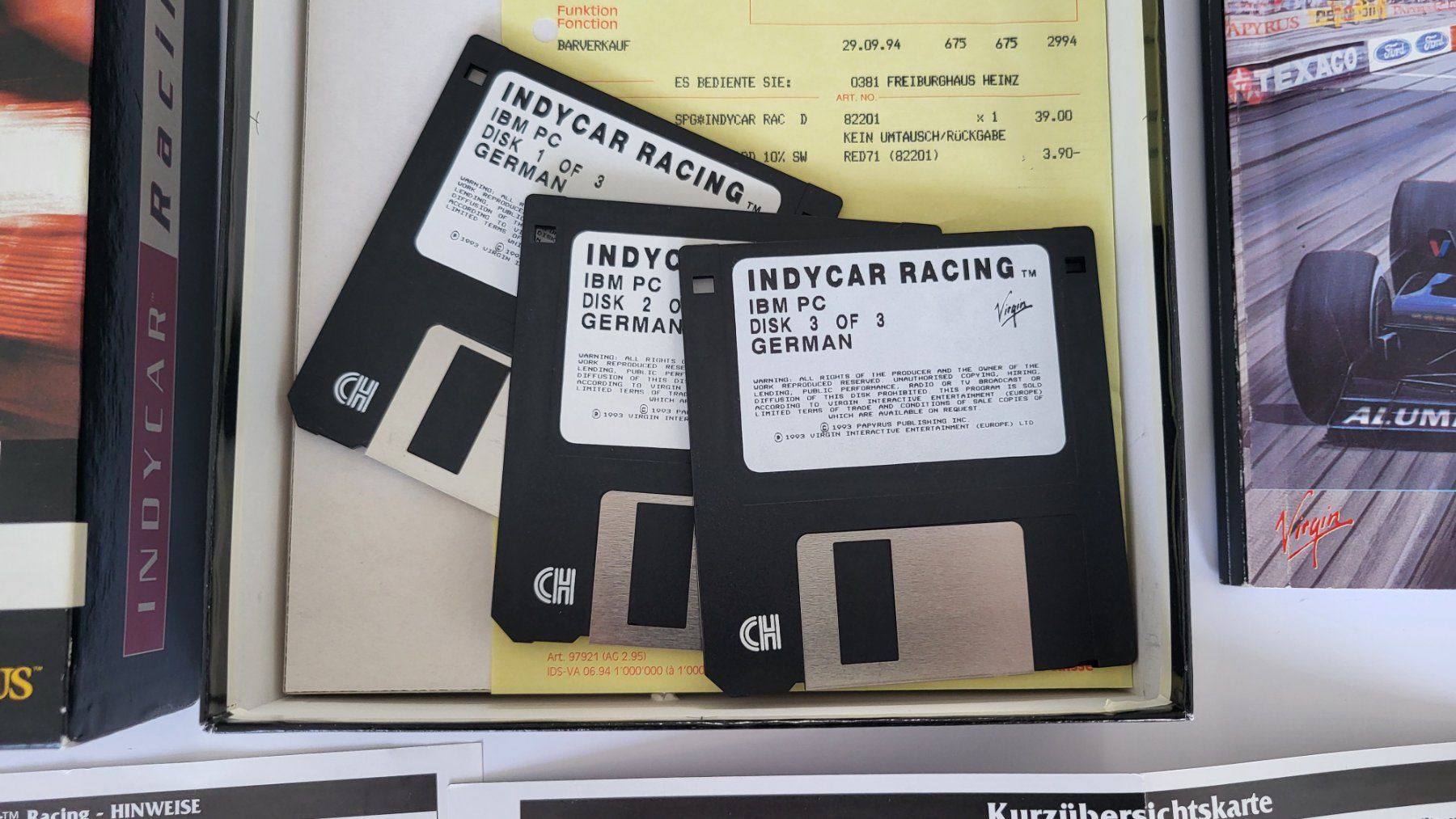 Giochi: Indycar Racing - MS-DOS - Big Box – Usato da Rosshäusern venduto da West66 4