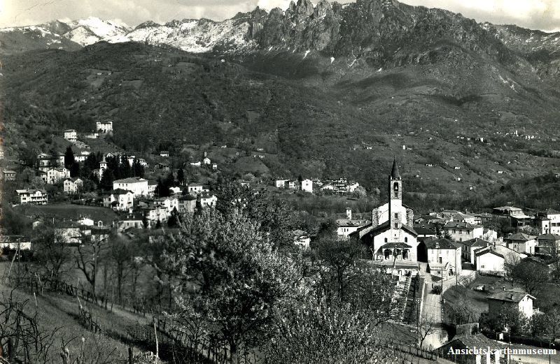 Cartoline postali: Tesserete - Panorama + 1963 – Usato da Emmenbrücke venduto da teestube